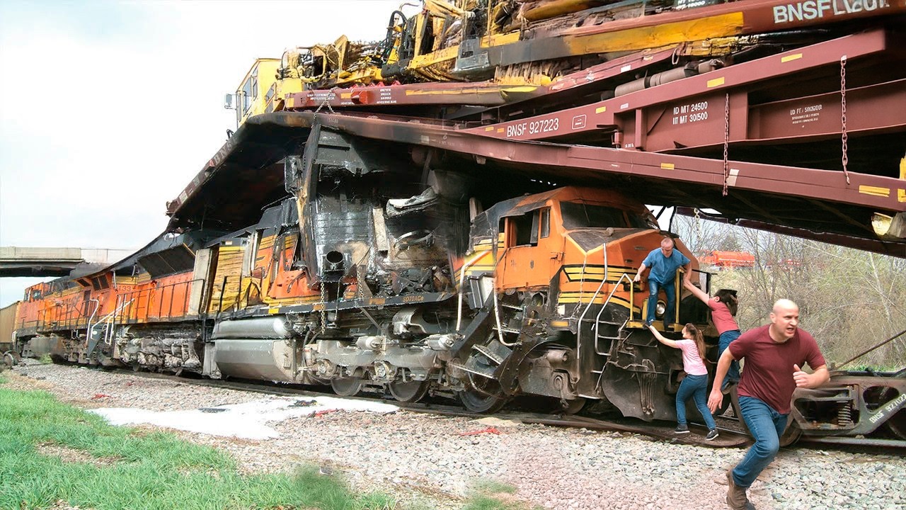 Biggest Train Collisions and Mistakes Caught on Camera