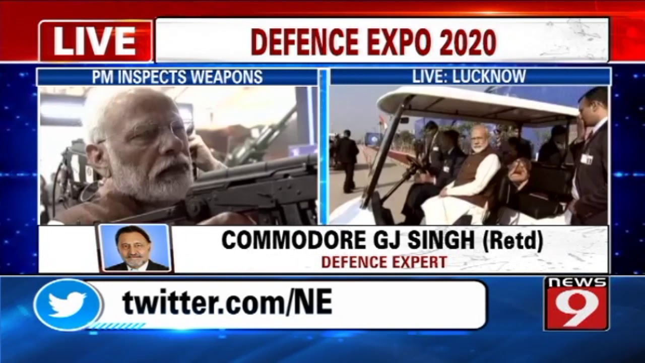 PM Modi inaugurates Defence expo 2020