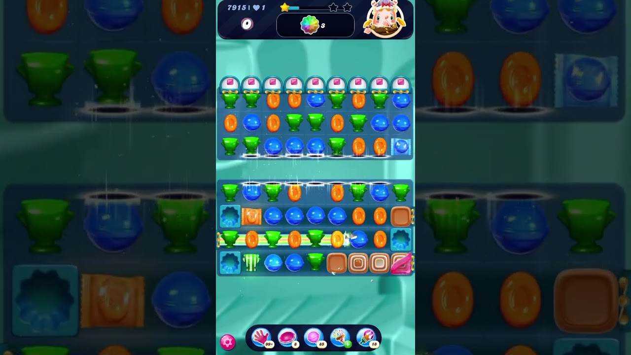 7915 Candy Crush Saga Level 7915 Walkthrough