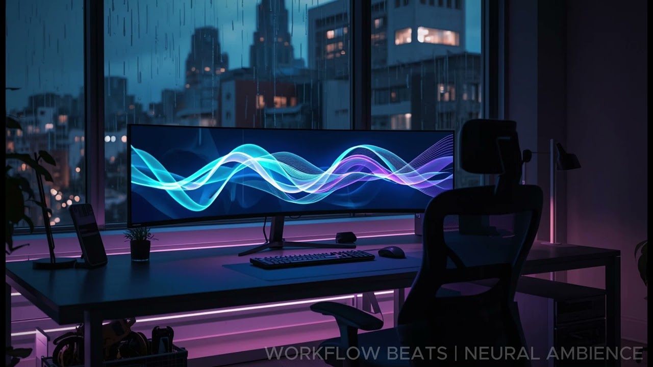 Deep Work Session 02: 25 Minute Pomodoro | Deep Focus Neural Pulse (WorkFlow Beats)