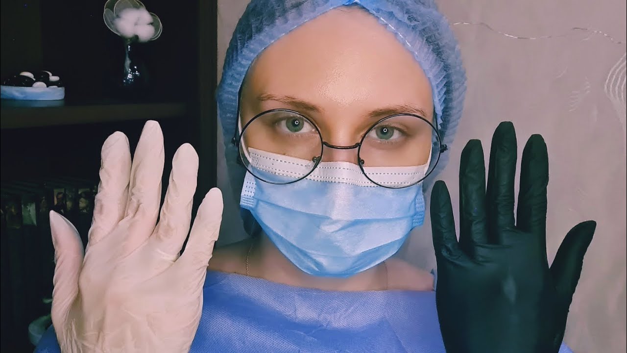 ASMR Role Play | Crazy Surgeon Harvesting Your Kidney | Two Types of Gloves Sounds