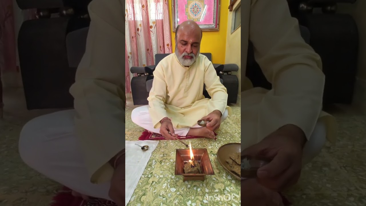 How to perform #AgniHotra #Yagya अग्निहोत्र होम कैसे करे। અગ્નિહોત્ર હવન યજ્ઞ કરવાની રીત