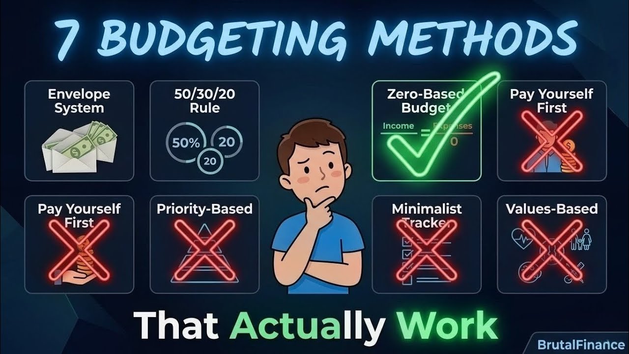 7 Budgeting Methods That Actually Work (Most People Use The Wrong One)