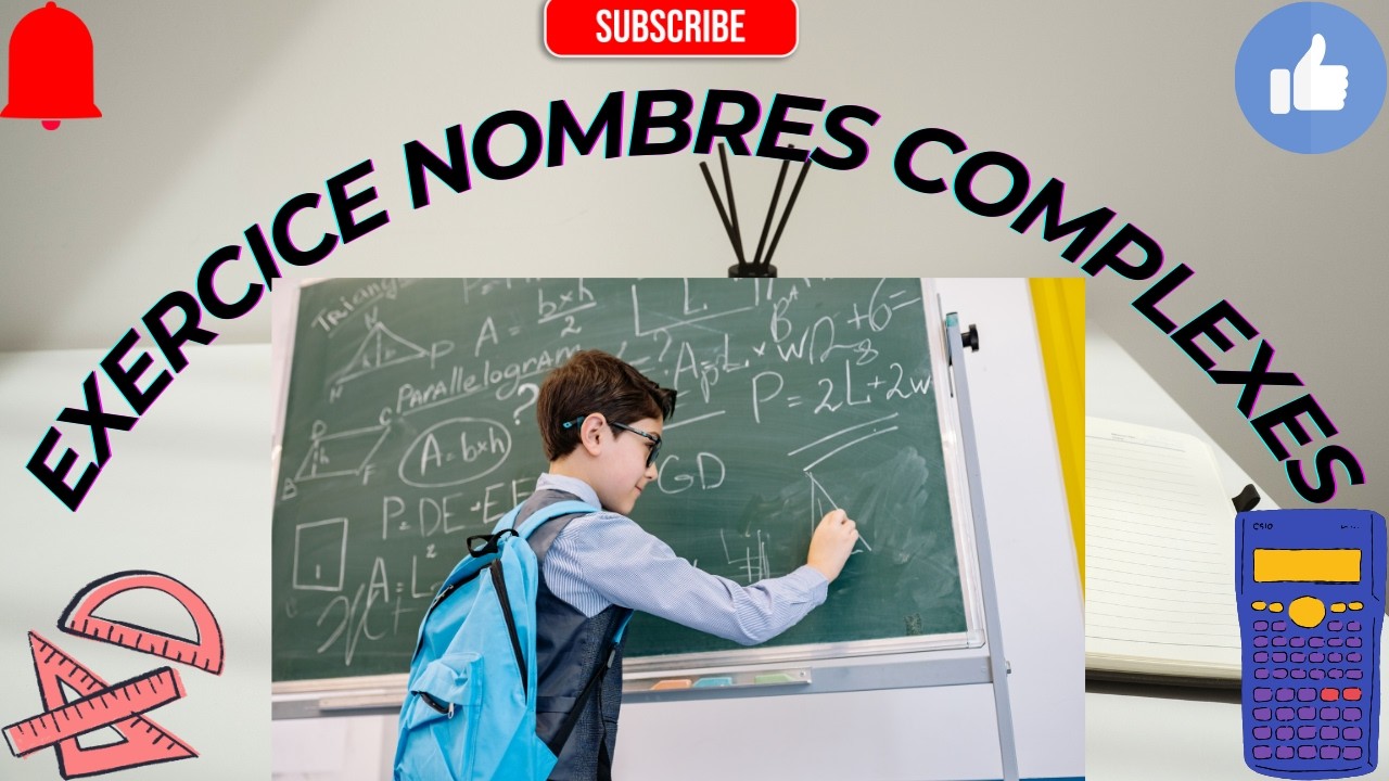 تصحيح تمرين شامل  رقم 3 حول درس LES NOMBRES COMPLEXES ثانية باك PC &SVT