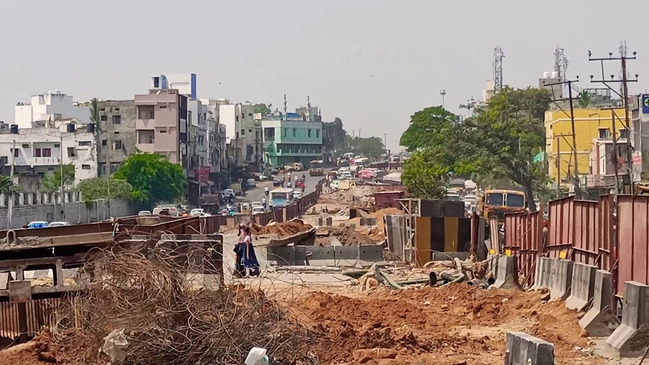 Owaisi to Midhani flyover work part 3 l Hyderabad Flyovers