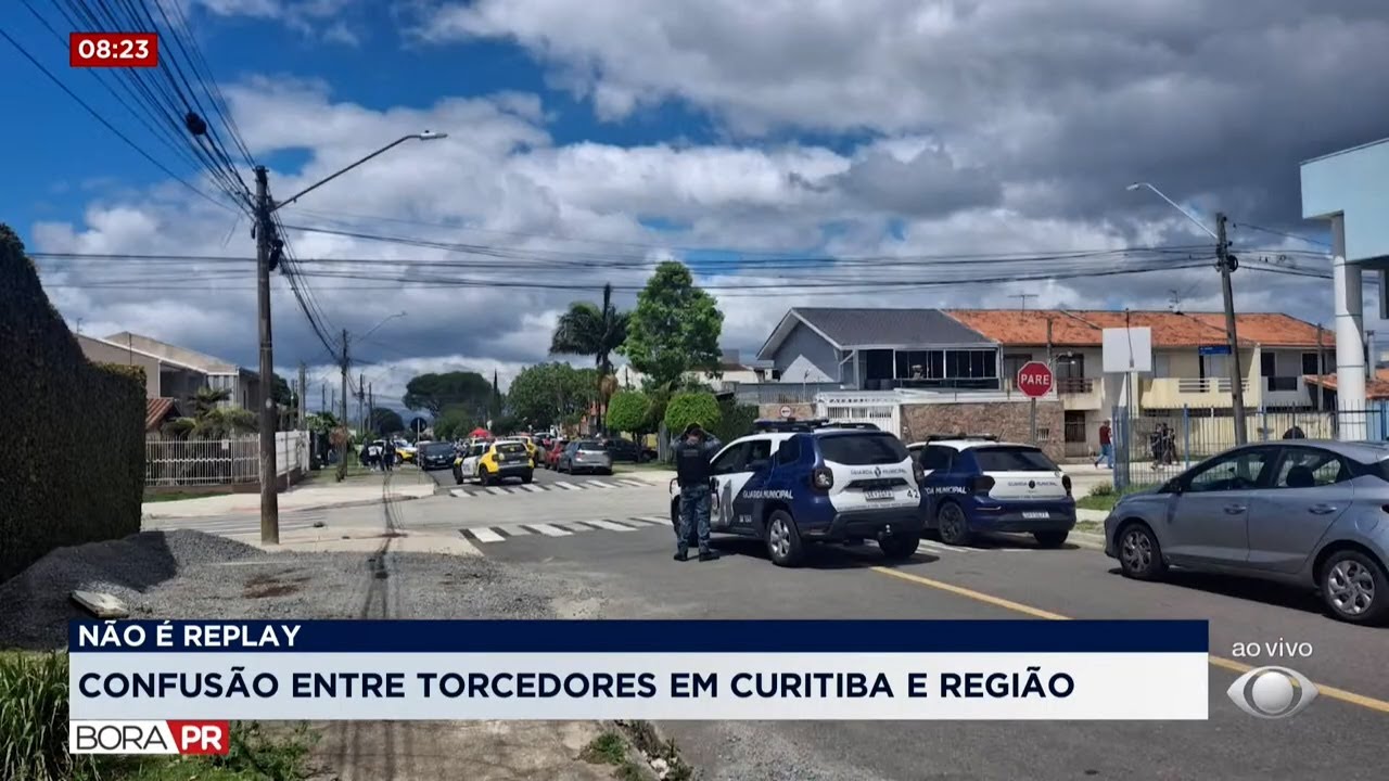 Atletiba tem confus&otilde;es e agress&otilde;es entre torcedores