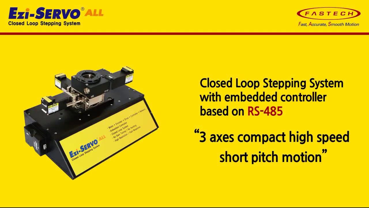 28  171116 Ezi SERVO ALL XY&theta; 3 Axes Compact Stage Motor + Encoder + Drive + Controller + Network All