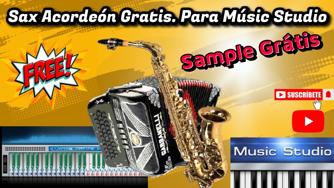New Video Sax Acord&eacute;on Gratis 🎼En la Descripci&oacute;n del v&iacute;deo