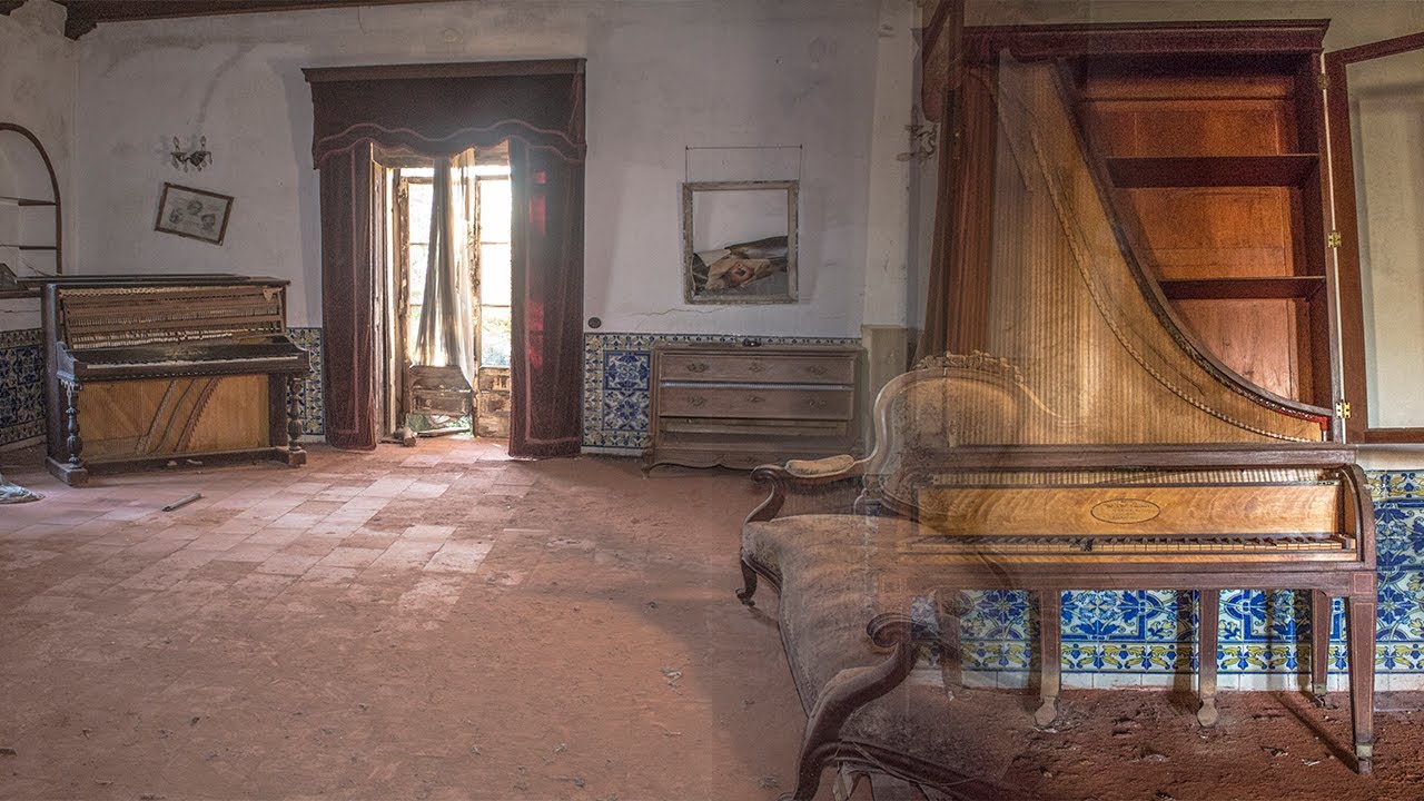 La CASA ABANDONADA del MAESTRO PIANISTA- Encontramos PIANO ALUCINANTE