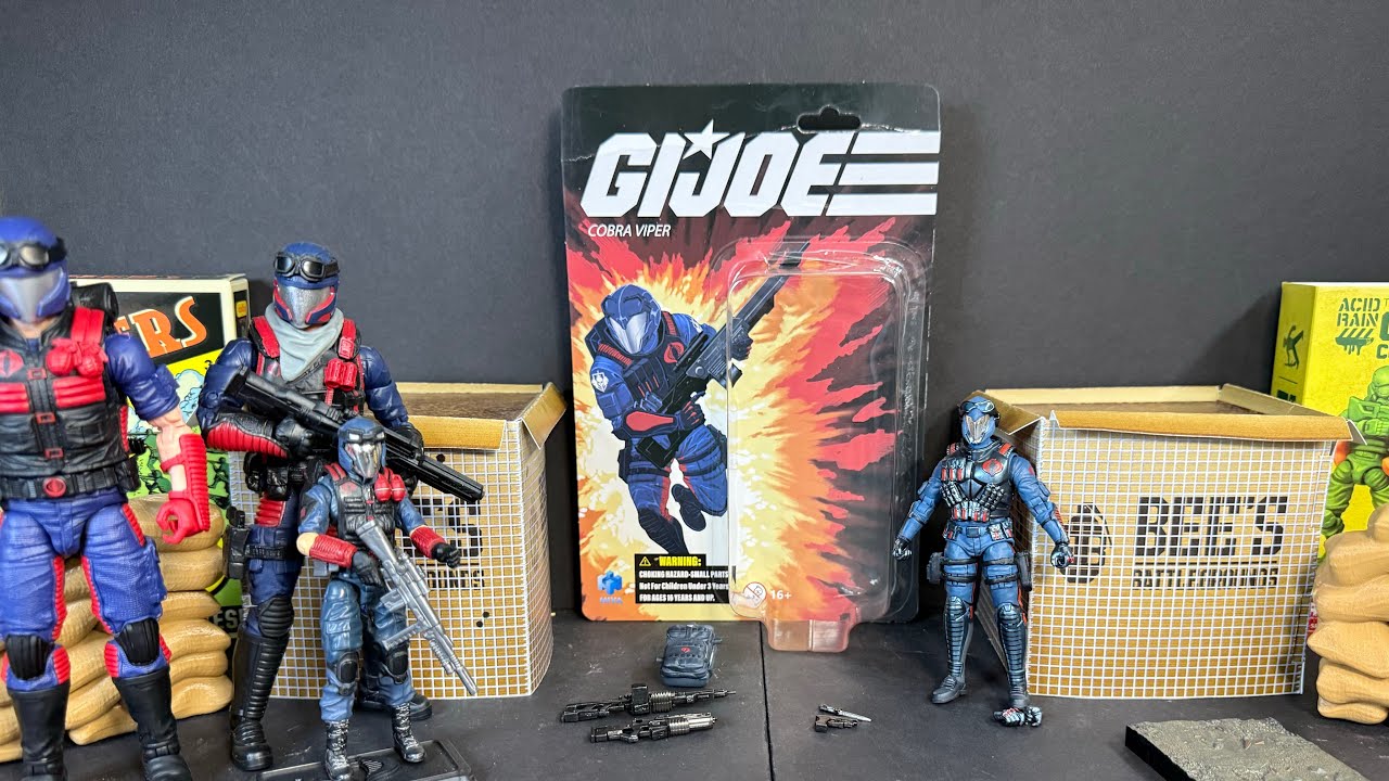 Hiya Toys Exquisite Mini GIJoe Cobra Viper 