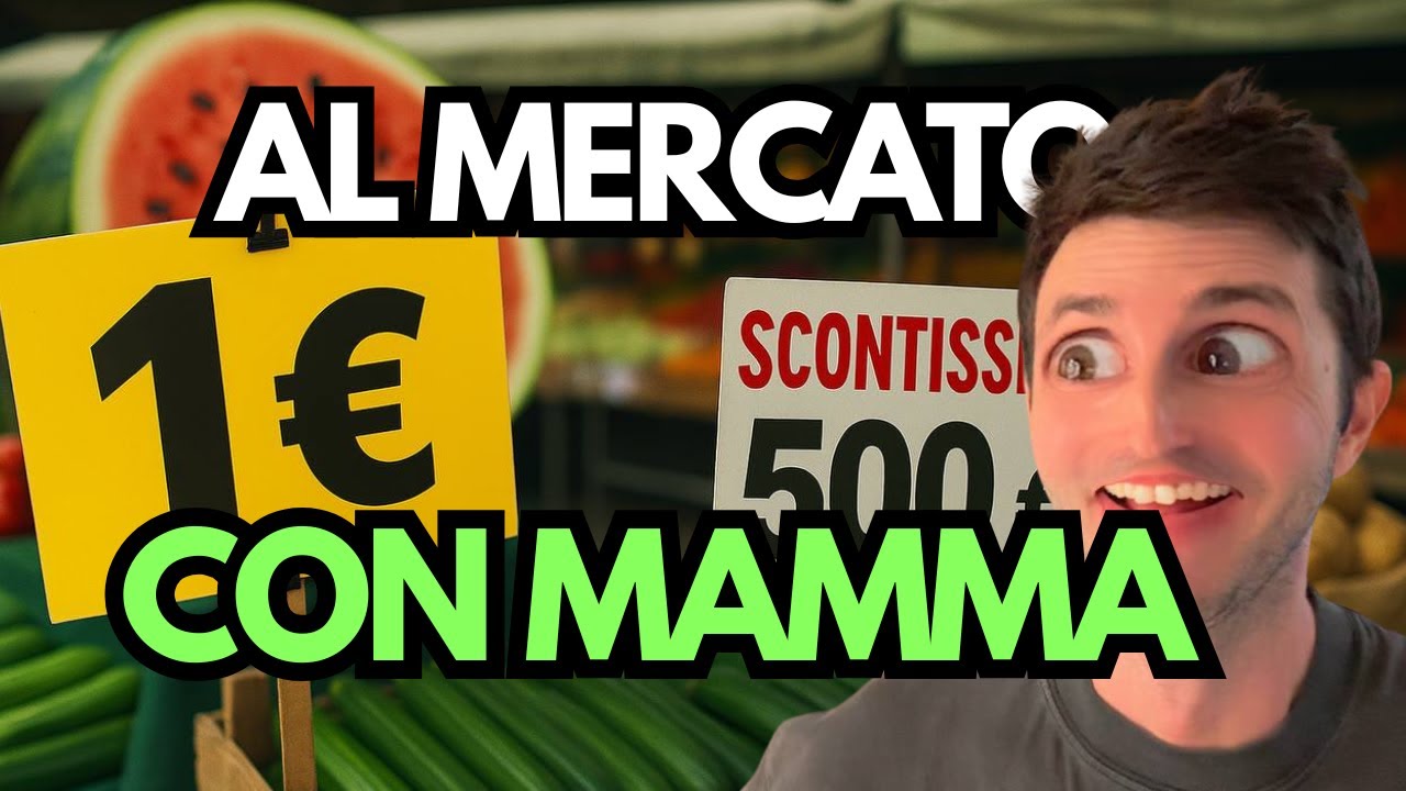 Io a 8 Anni Al Mercato Con Mia Madre (DEVASTANTE)