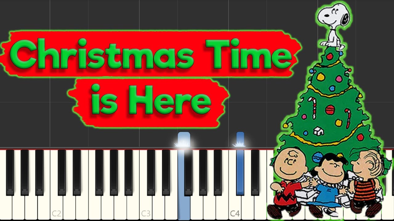 Vince Guaraldi - Christmas Time Is Here - Jazz Piano Tutorial