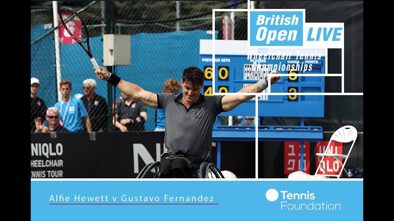 Alfie Hewett v Gustavo Fernandez | MS FINAL | British Open Wheelchair Tennis 2017