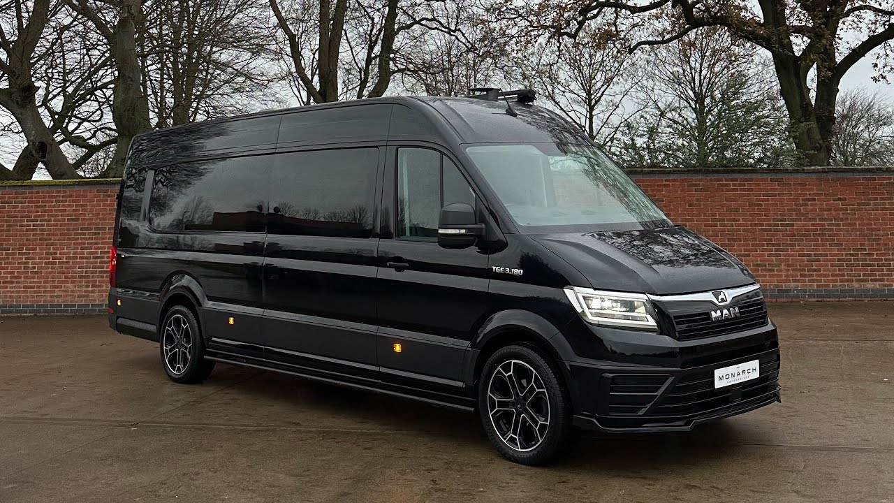 The Ultimate Motocross day van - MAN TGE by AB Race Cruisers