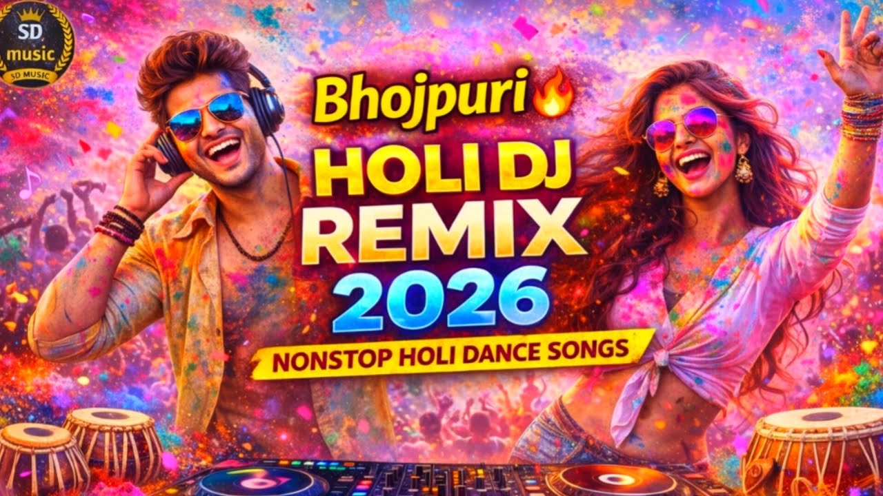 Bhojpuri Holi DJ Remix 2026 🔥 | Nonstop Holi Dance Songs | 5 Minute Mashup