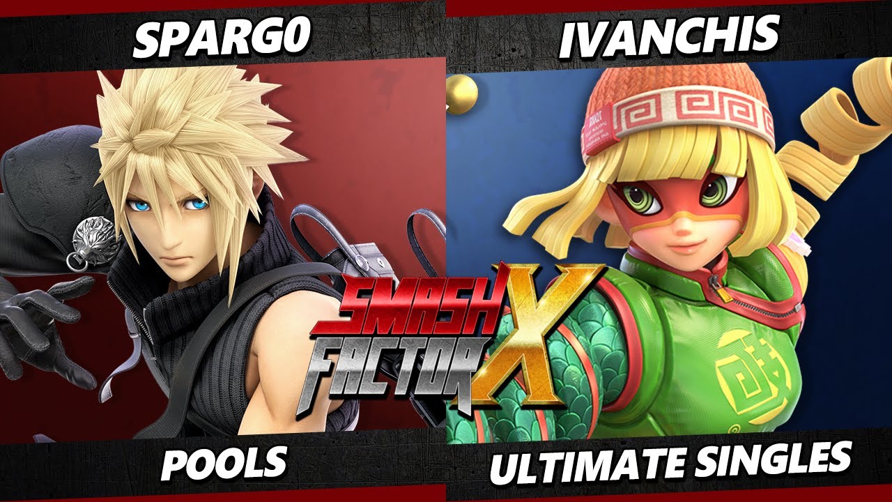 Smash Factor X - Spargo (Cloud) Vs. Ivanchis (Min Min) Smash Ultimate - SSBU