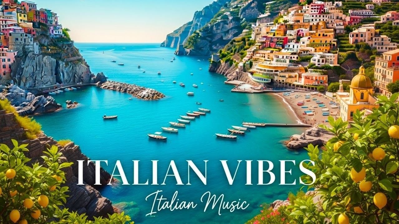 Chill Mediterranean Music 🎵🎶 Relaxing Italian Coastal Music & Dreamy Seaside Views 🌊☀️