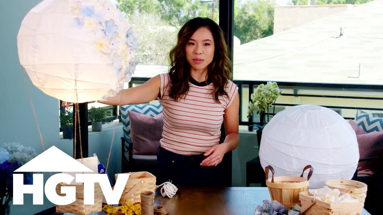 Drew and Linda's DIY Balloon Centerpieces | HGTV