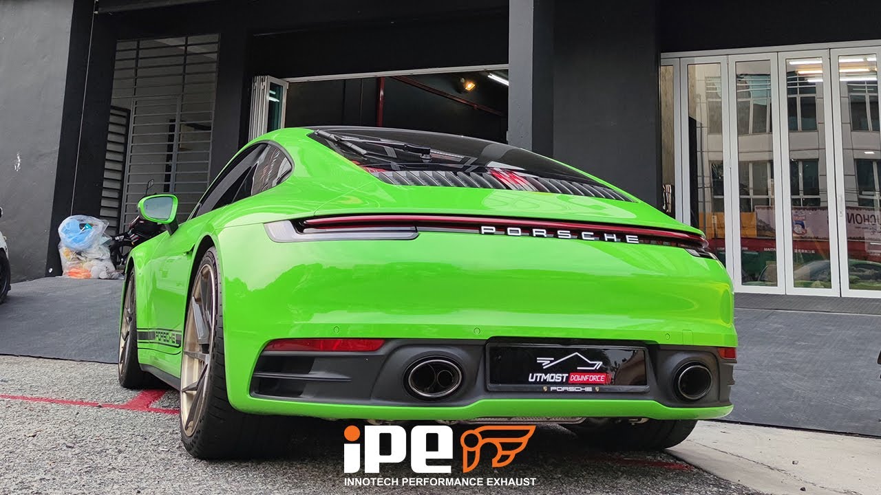 PORSCHE 992 CARRERA IPE EXHAUST | FIRST IN MALAYSIA