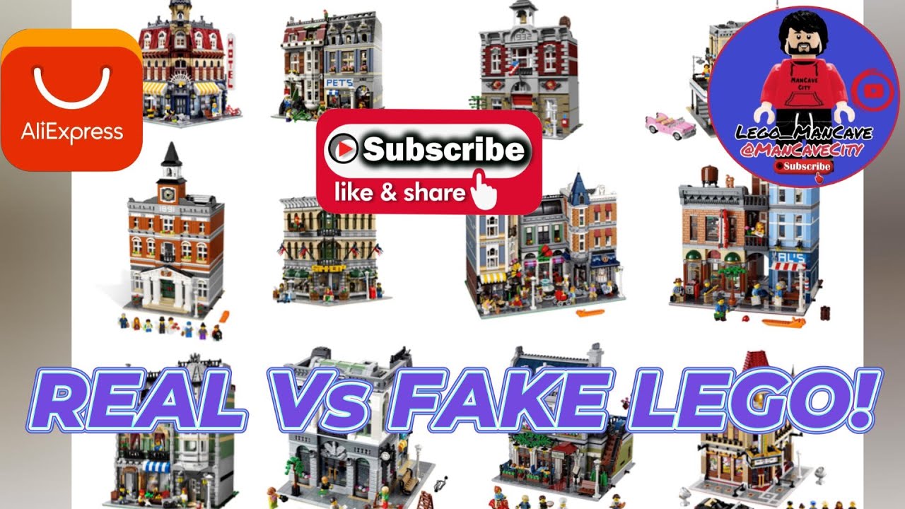 AliExpress Fake Lego Modulars