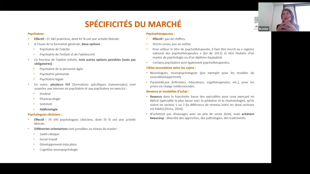 Conseiller les clients sur le catalogue d’ouvrages en santé mentale - Elsevier