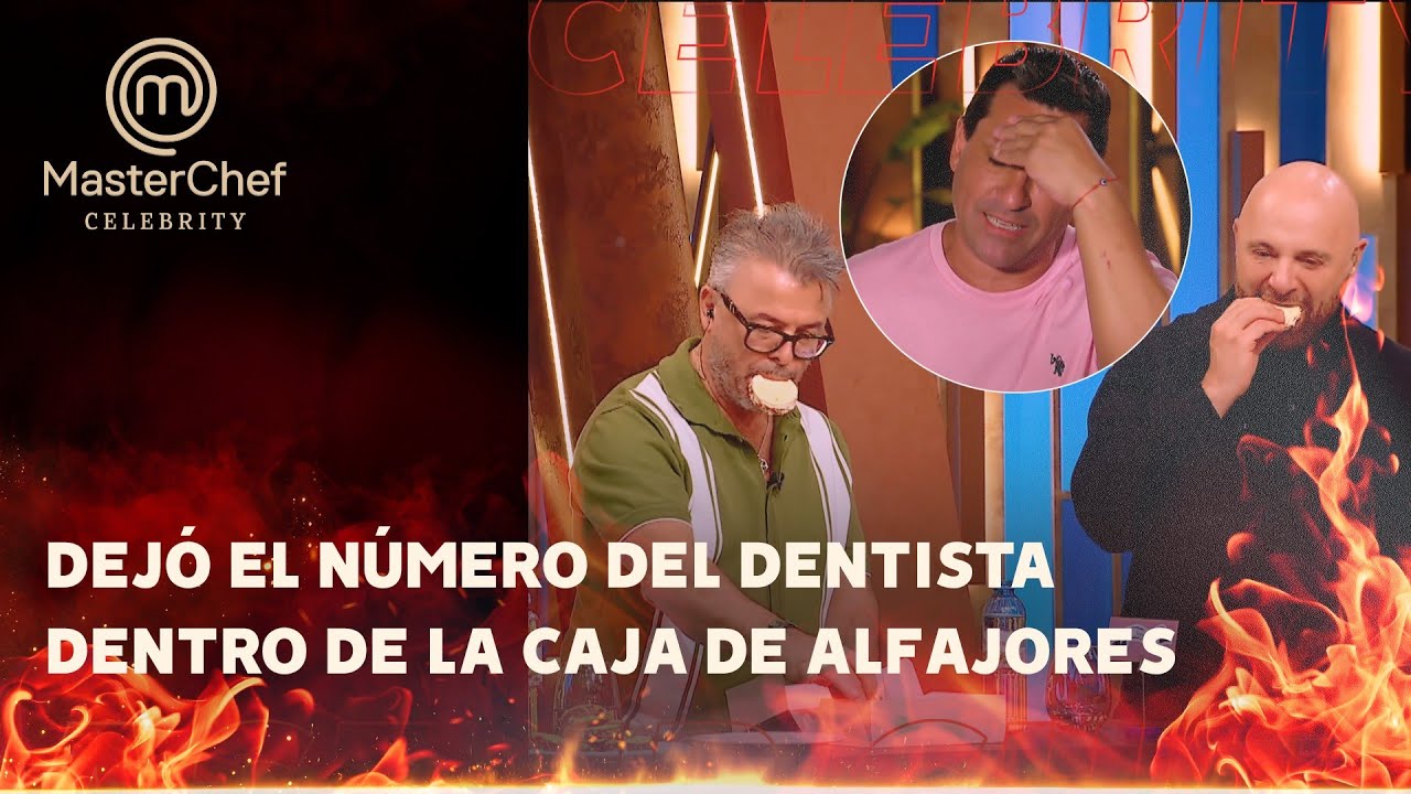 El Turco Husaín casi le baja todos los dientes al jurado con sus alfajores - Masterchef Celebrity