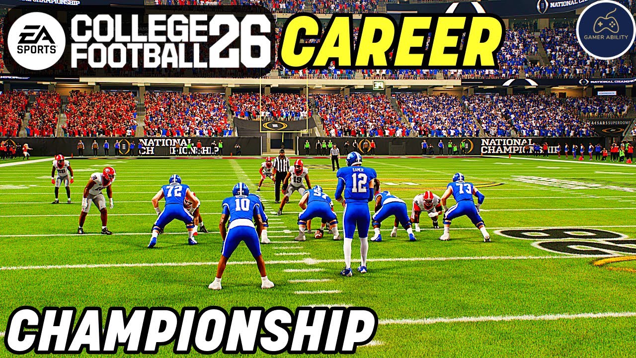 This National Championship Game Was UNREAL… College Football 26 RTG Part 28!