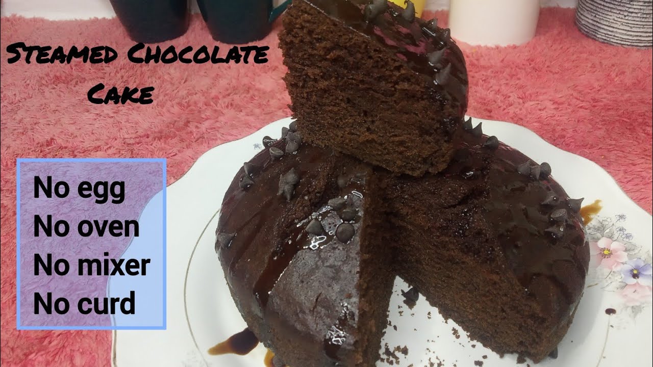 Steamed Cake Recipe | Bina Oven, Bina Egg, Bina Dahi Ke Cake | How To Make Cake Without Oven