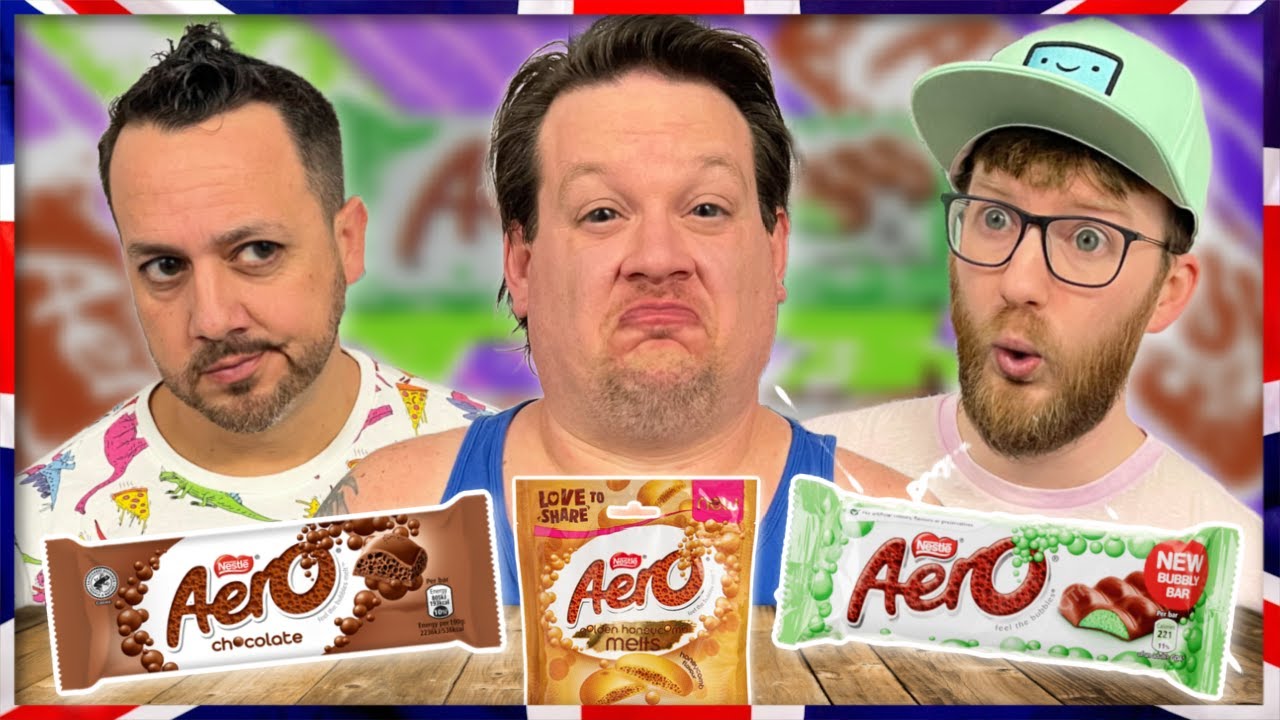 Americans Try BRITISH Nestle Chocolates First Time!