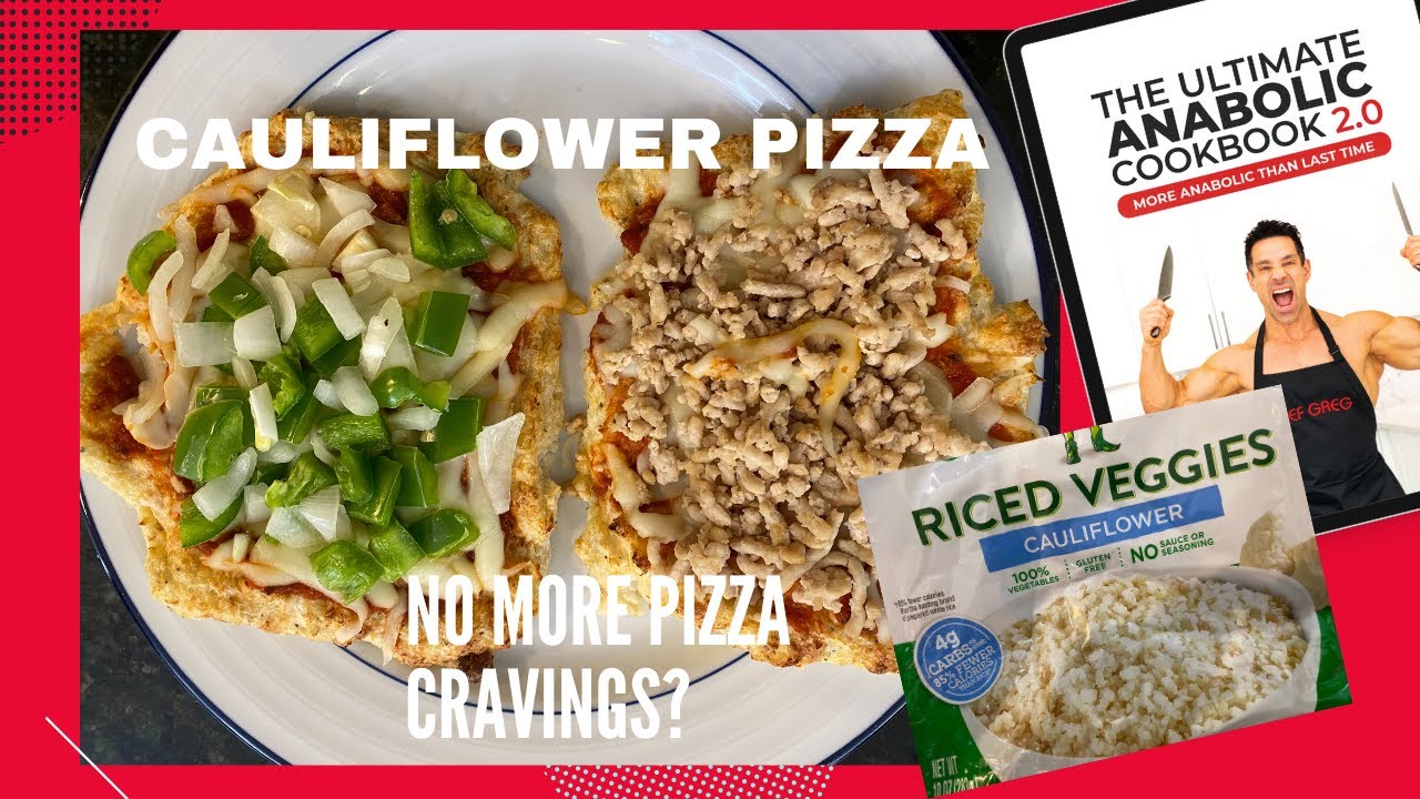 Greg Doucette's CAULIFLOWER PIZZA || High Protein Bodybuilding Meal Plan Recipe || NO MORE CRAVINGS