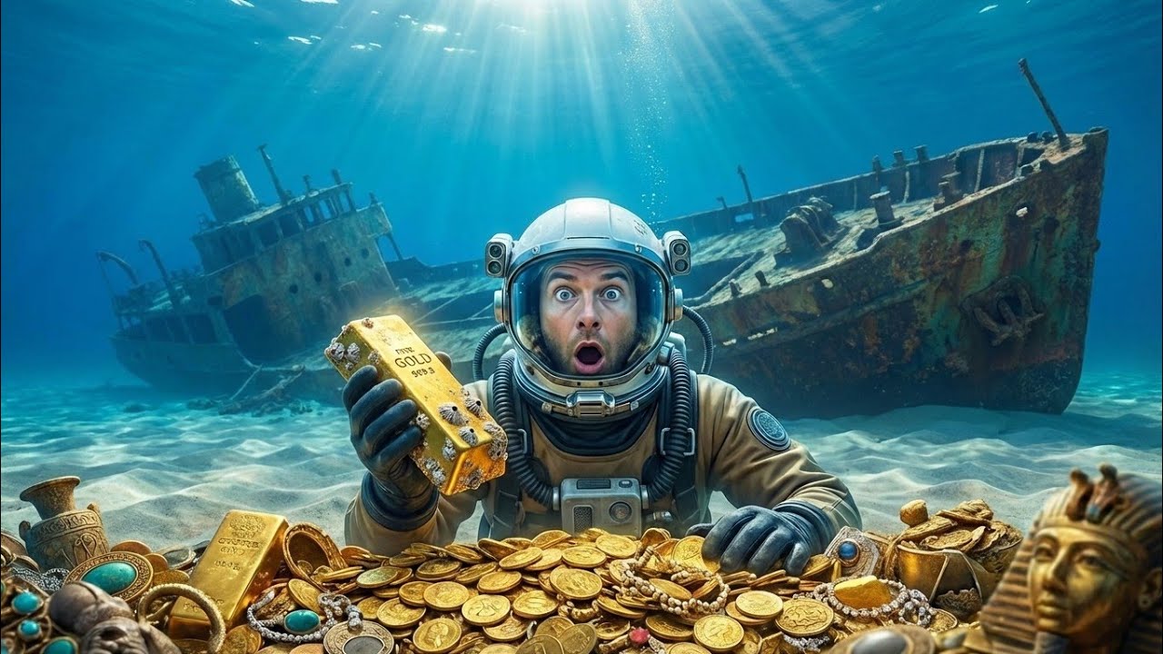 $910 Million Caribbean Sea Treasure Found Underwater (Entire Process)