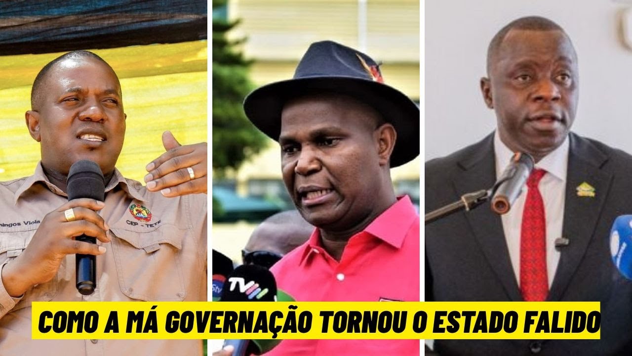 Energia fraca, água inexistente e caos social: como a má governação tornou o Estado falido