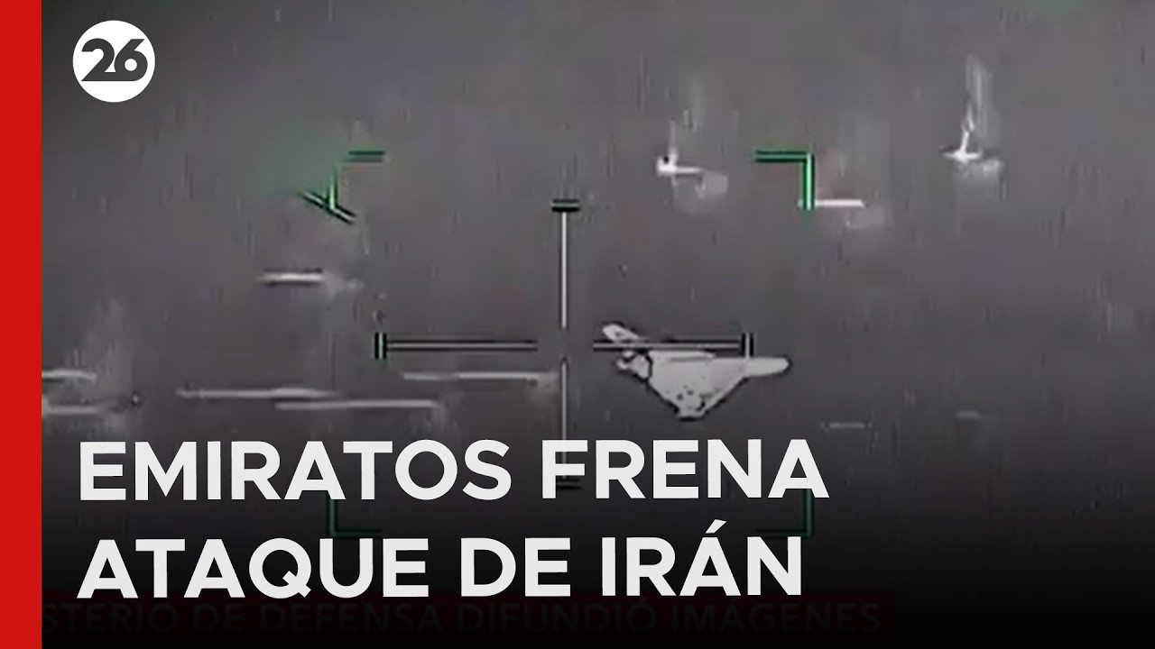 🚨 Emiratos Árabes Unidos intercepta drones iraníes