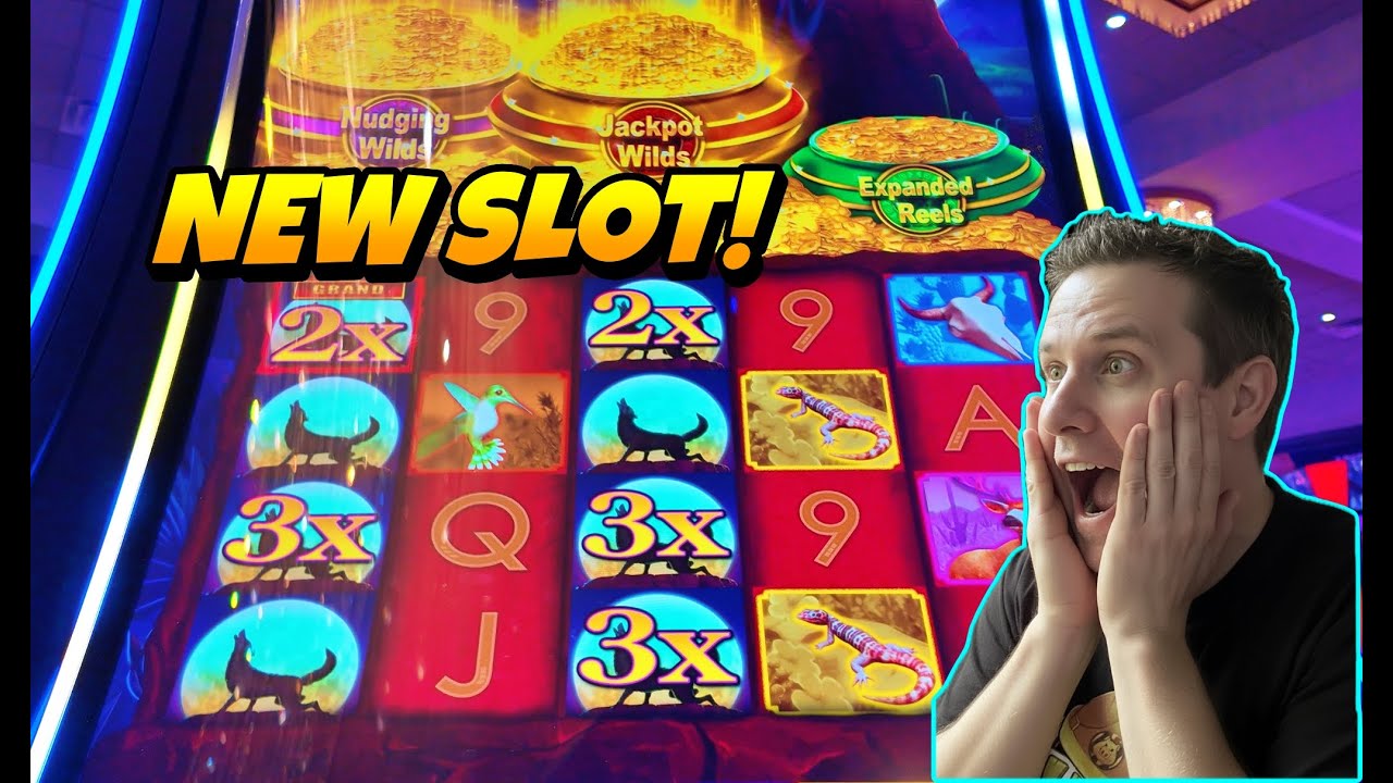 🚨 NEW SLOT! **12 HIGH LIMIT BONUSES** on COYOTE MOON! @DelawareParkCasino 