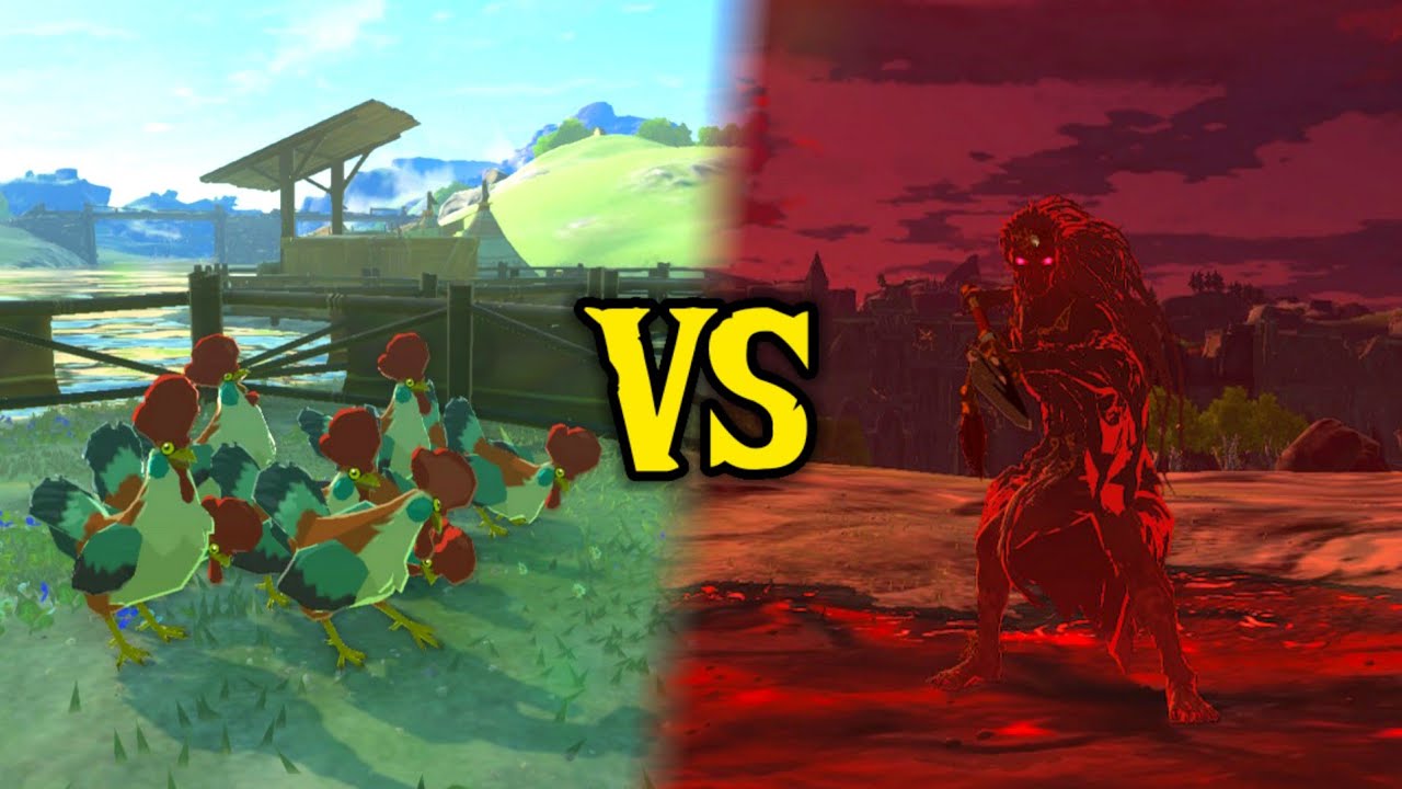 Can a CUCCO ARMY Defeat Phantom Ganon? | Zelda: Tears of the Kingdom