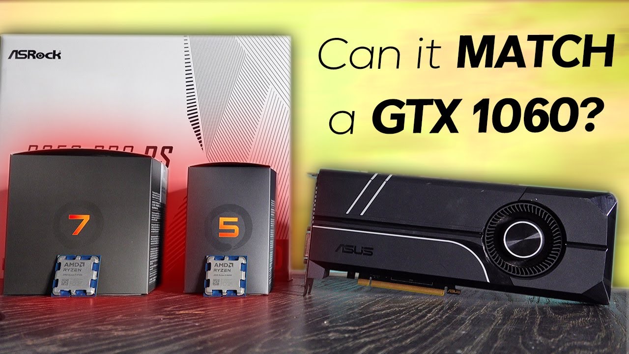 Могут ли Ryzen 5 8600G и Ryzen 7 8700G сравниться с GTX 1060? (обзор)
