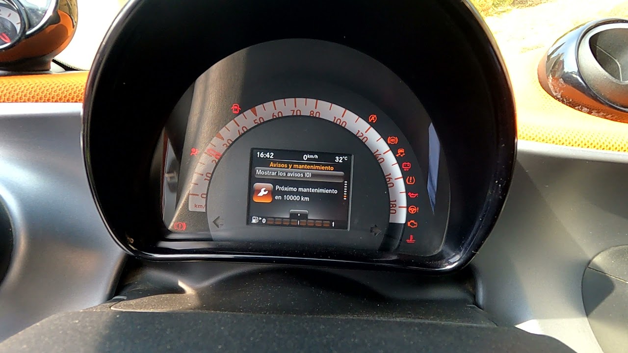 Reset servicio Smart Forfour