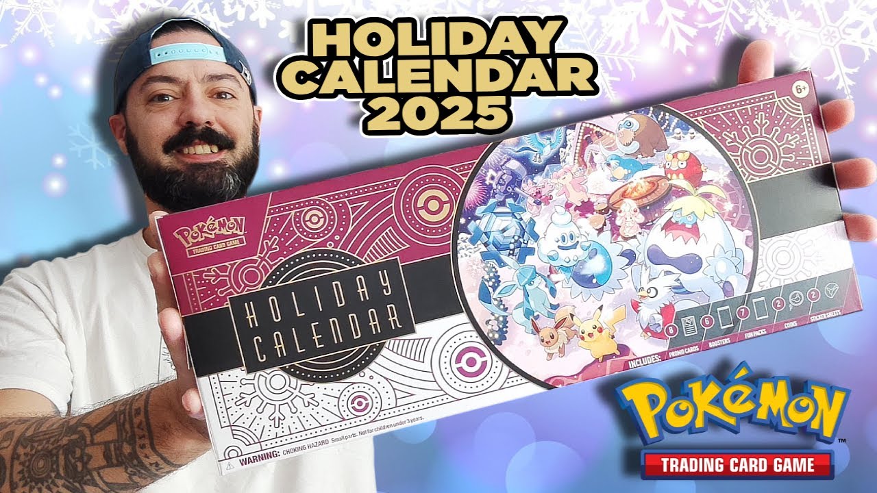 ¿YA ES NAVIDAD? - ABRO EL NUEVO HOLIDAY CALENDAR 2025 CON UN MONTÓN DE SORPRESAS DE POKÉMON TCG