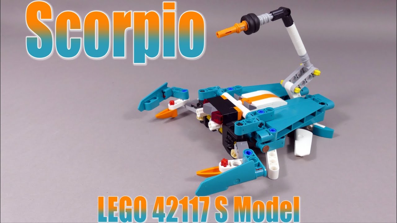 Scorpio - LEGO Technic 42117 S Model with FREE INSTRUCTIONS #scorpio #grohl666 #42117 #technic #lego