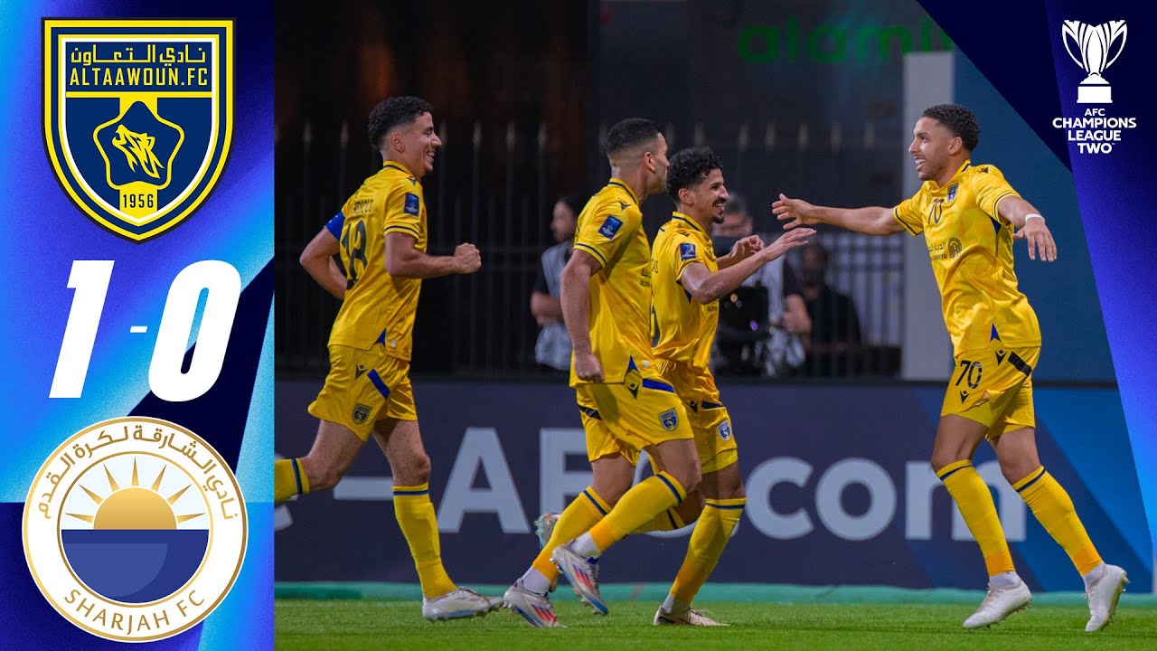Close first leg! | Al-Taawoun FC (KSA) - Sharjah FC (UAE) | Highlights | AFC Champions League Two™
