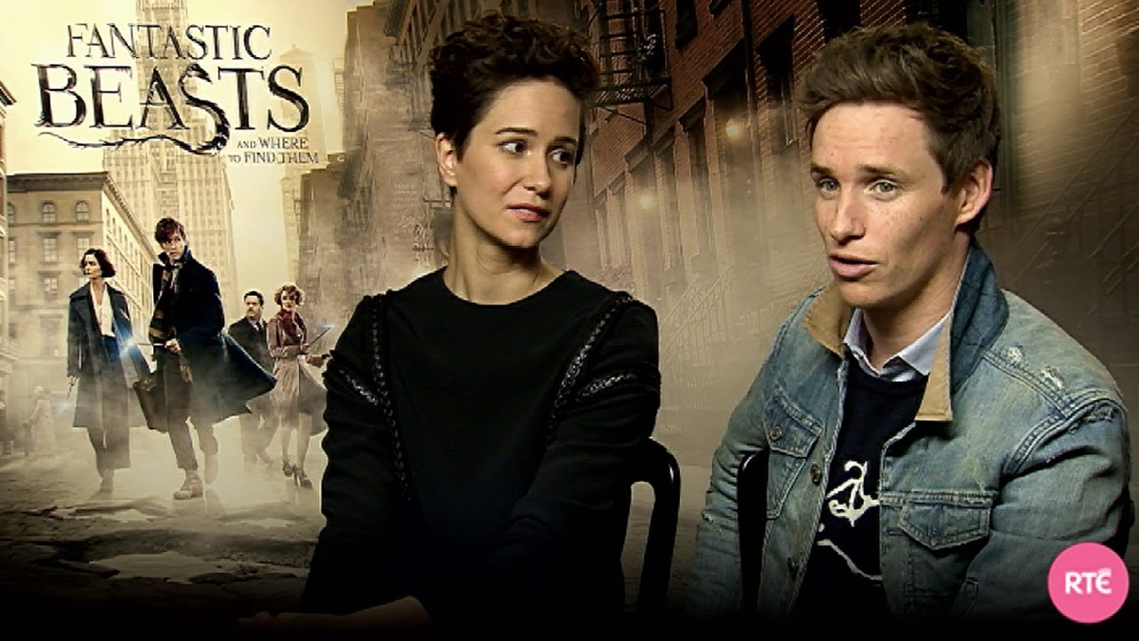 Eddie Redmayne & Katherine Waterston talk Fantastic Beasts