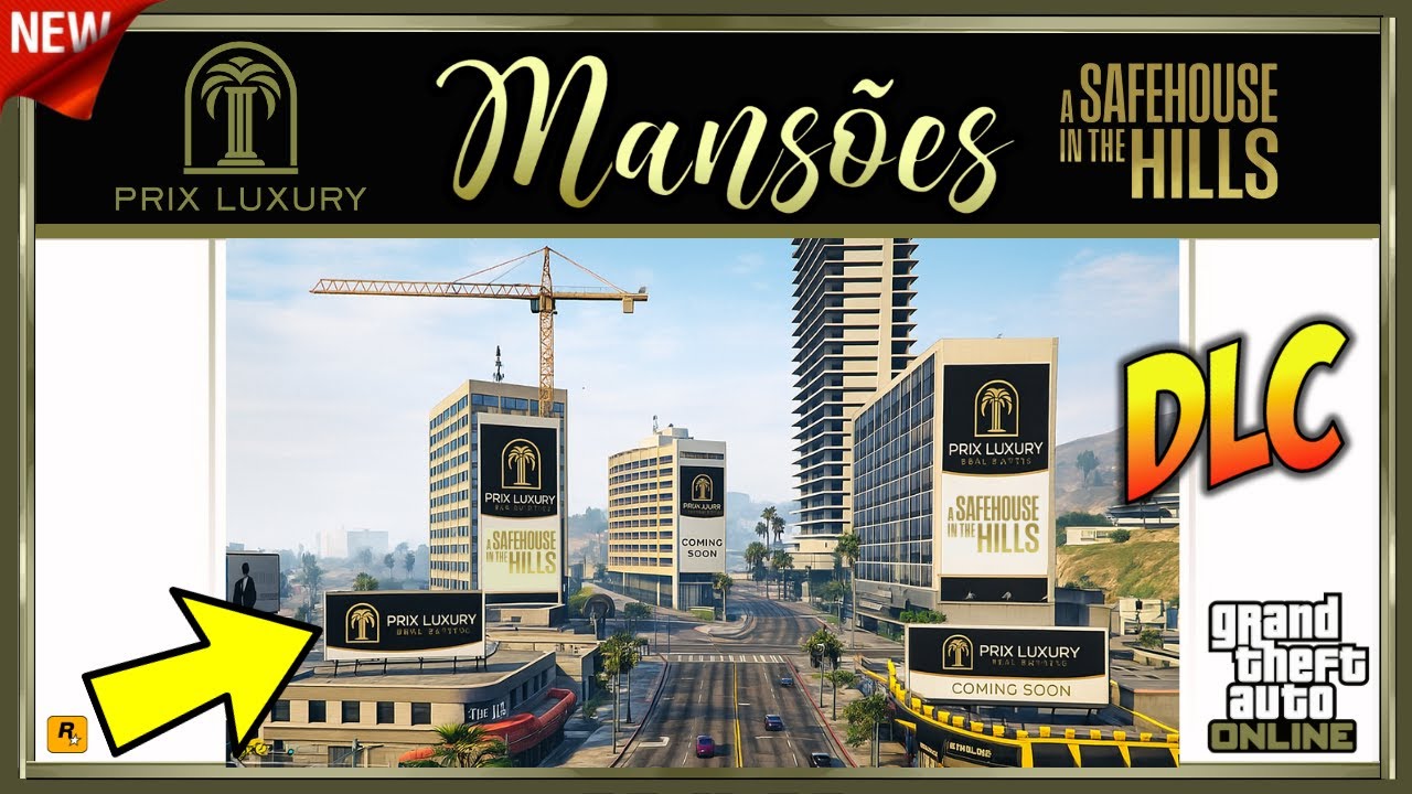 🔥 GTA Online NOVA DLC MANS&Otilde;ES LUXUOSAS! An&uacute;ncios Ocultos + Atualiza&ccedil;&atilde;o Semanal 🏠💰