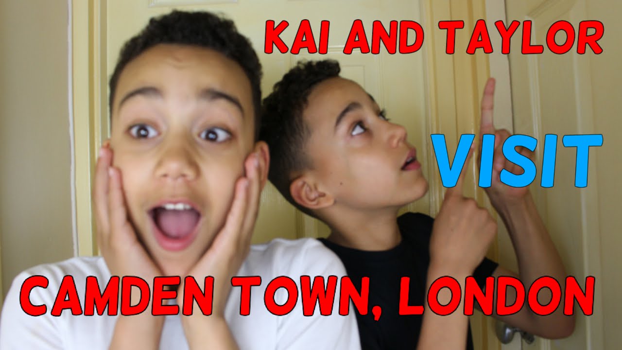 Our Trip to Camden Town in London! | Kai and Taylor