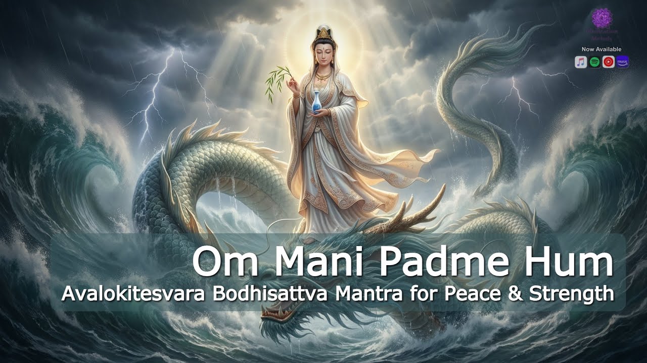 🎉 [Celebrate] Om Mani Padme Hum Mantra | Avalokitesvara Bodhisattva for Peace & Strength