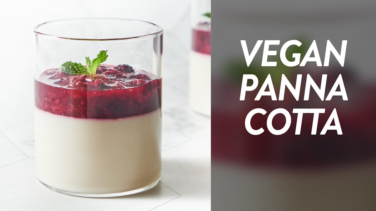 Vegan Panna Cotta | Simple, 9-Ingredients Coconut-Agar Vegan Pudding