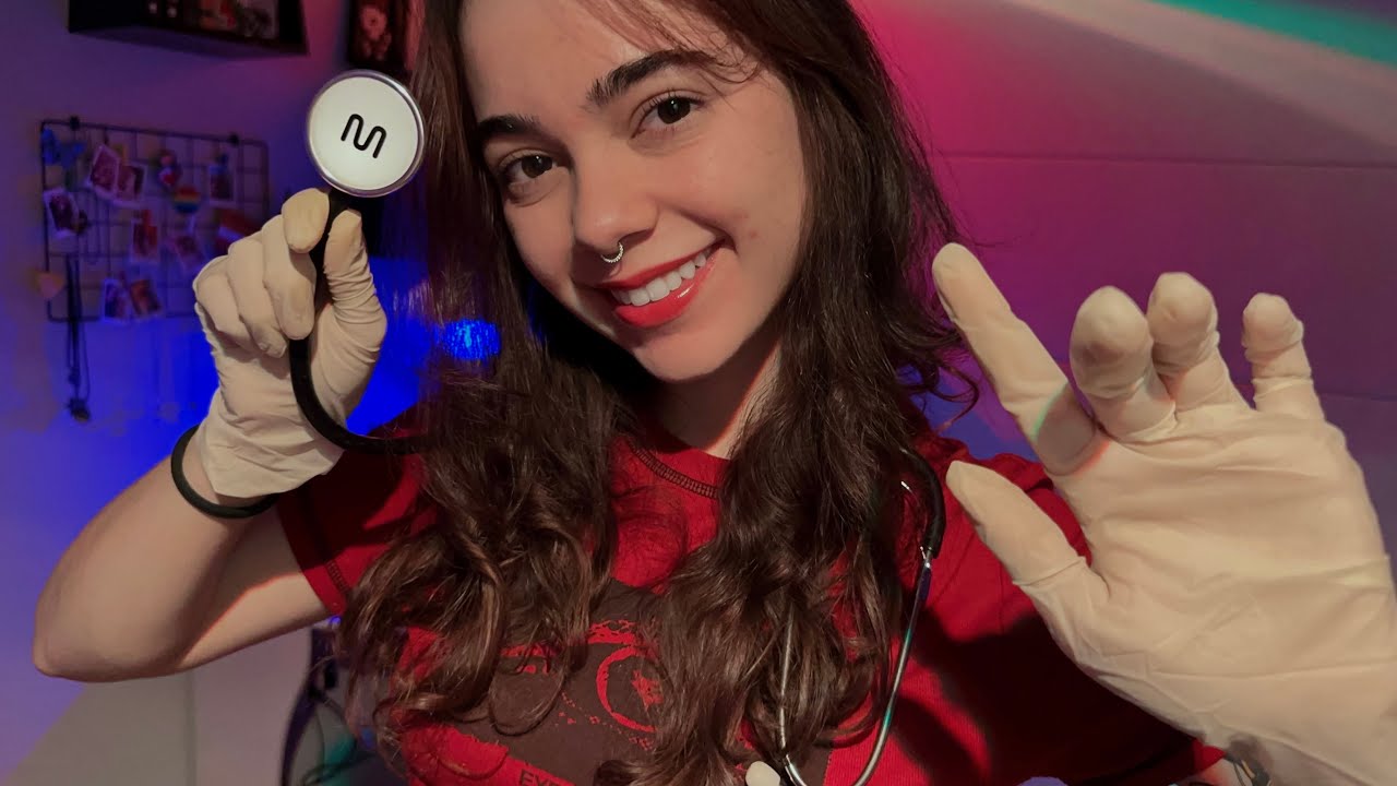 ASMR | Médica com dupla personalidade examina seus Nervos Cranianos