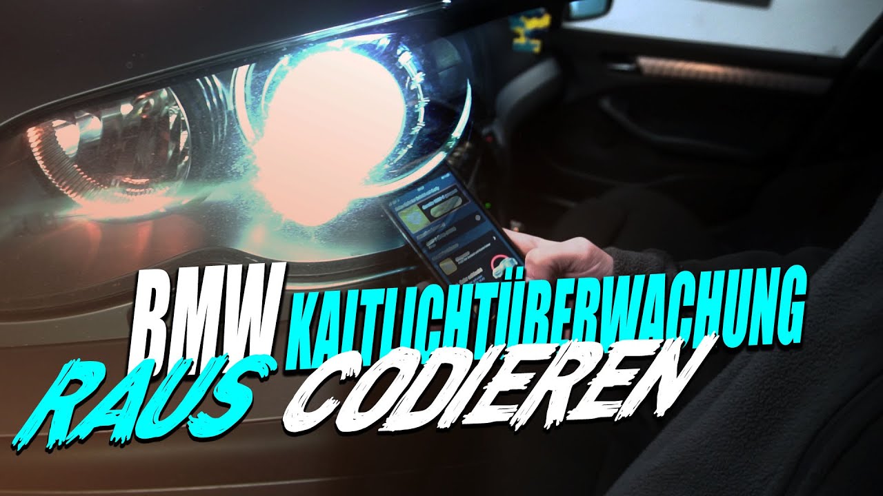 BMW Cold Light Monitoring Disabled Coding