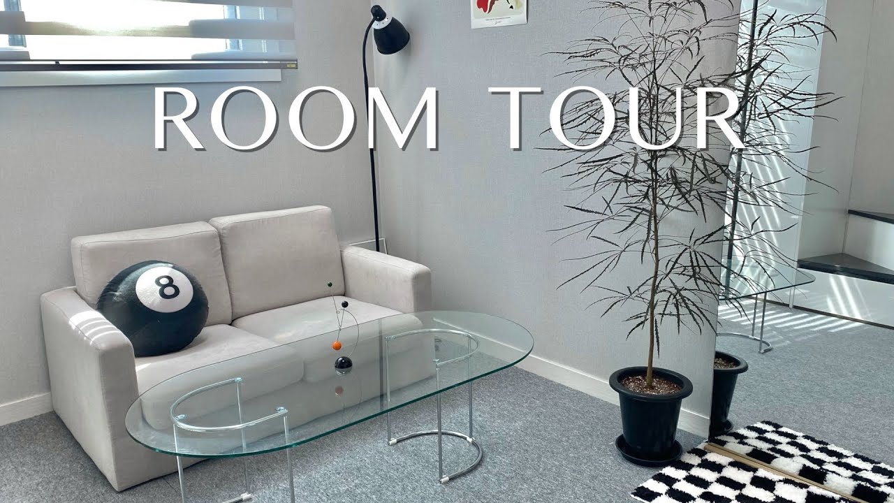 ROOM TOUR🏡 6평 복층원룸 랜선 집들이〰️ 미니멀한 셀프 인테리어와 간단한 홈파티까지 🍸(오늘의집,소품,포스터,칵테일,집꾸미기,룸투어)