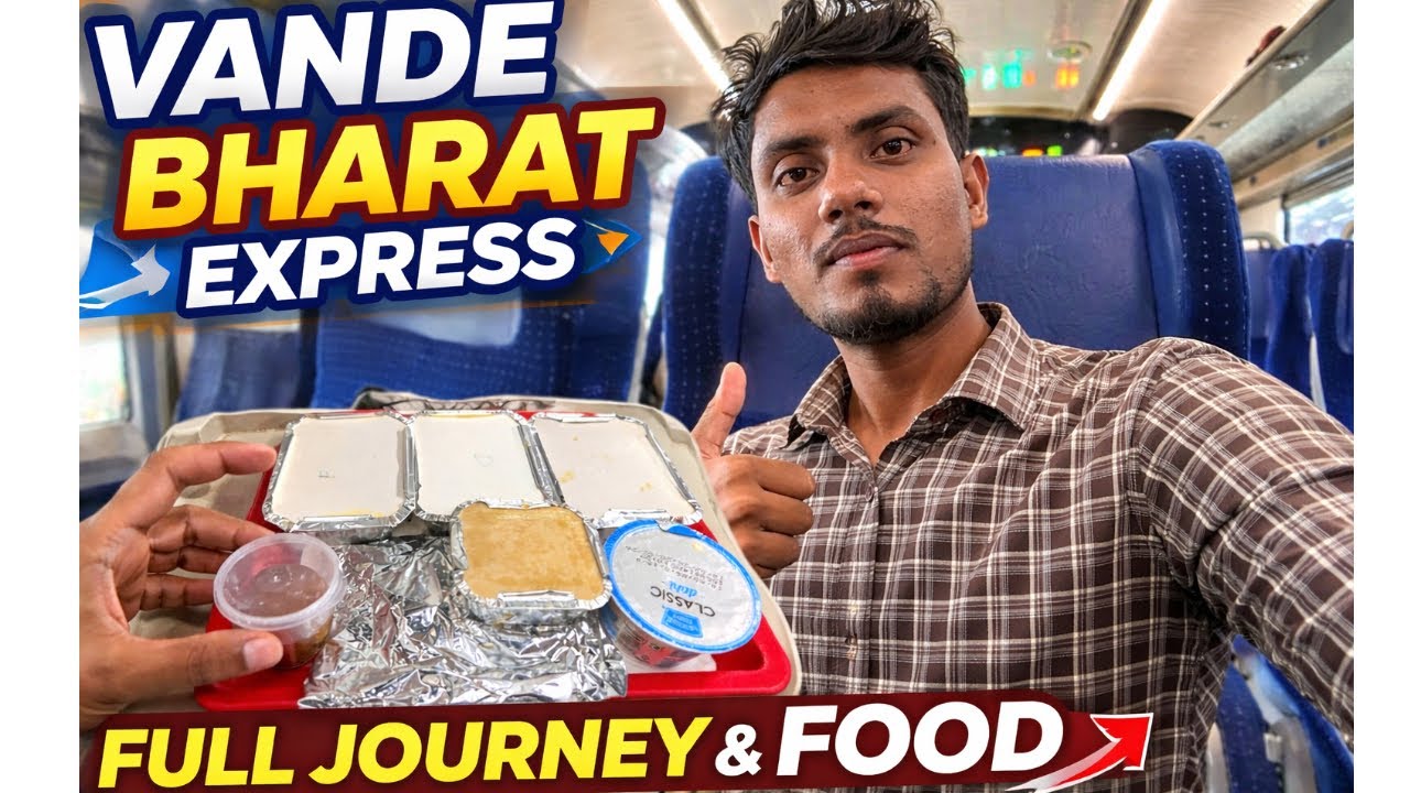 Vande Bharat Express Gaya to Howrah Kolkata 😍 | Full Journey + Food Review | Worth It?