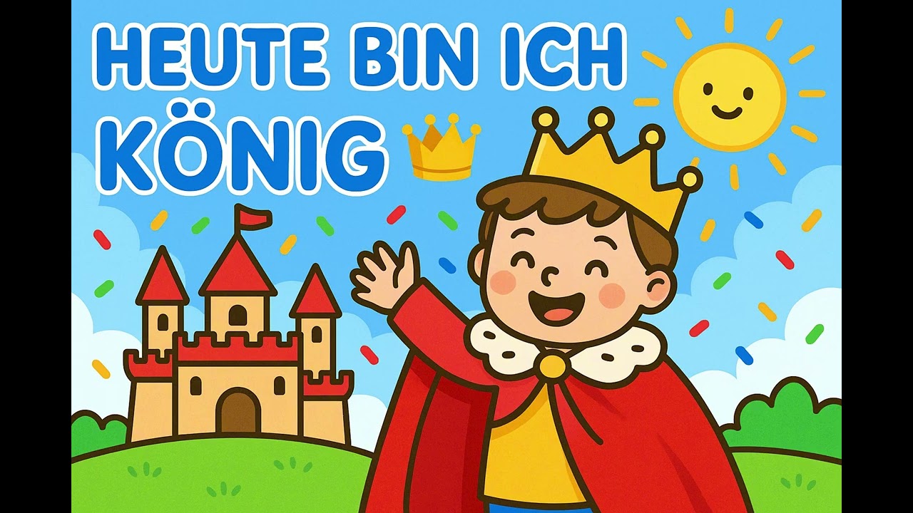 Heute bin ich König 👑 | Lustiges Kinderlied zum Mitsingen & Tanzen | Für Eltern und Kita